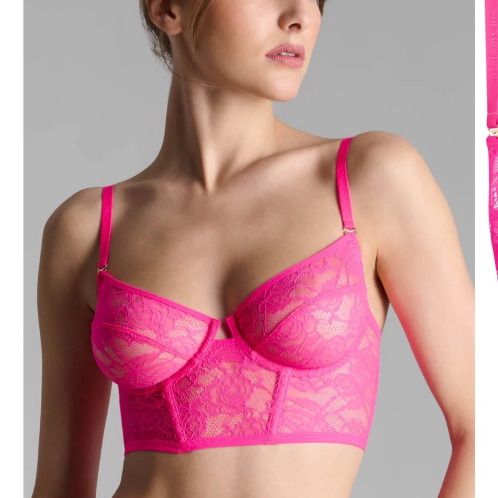 Maison Close Flashback Lace Bustier - image 7